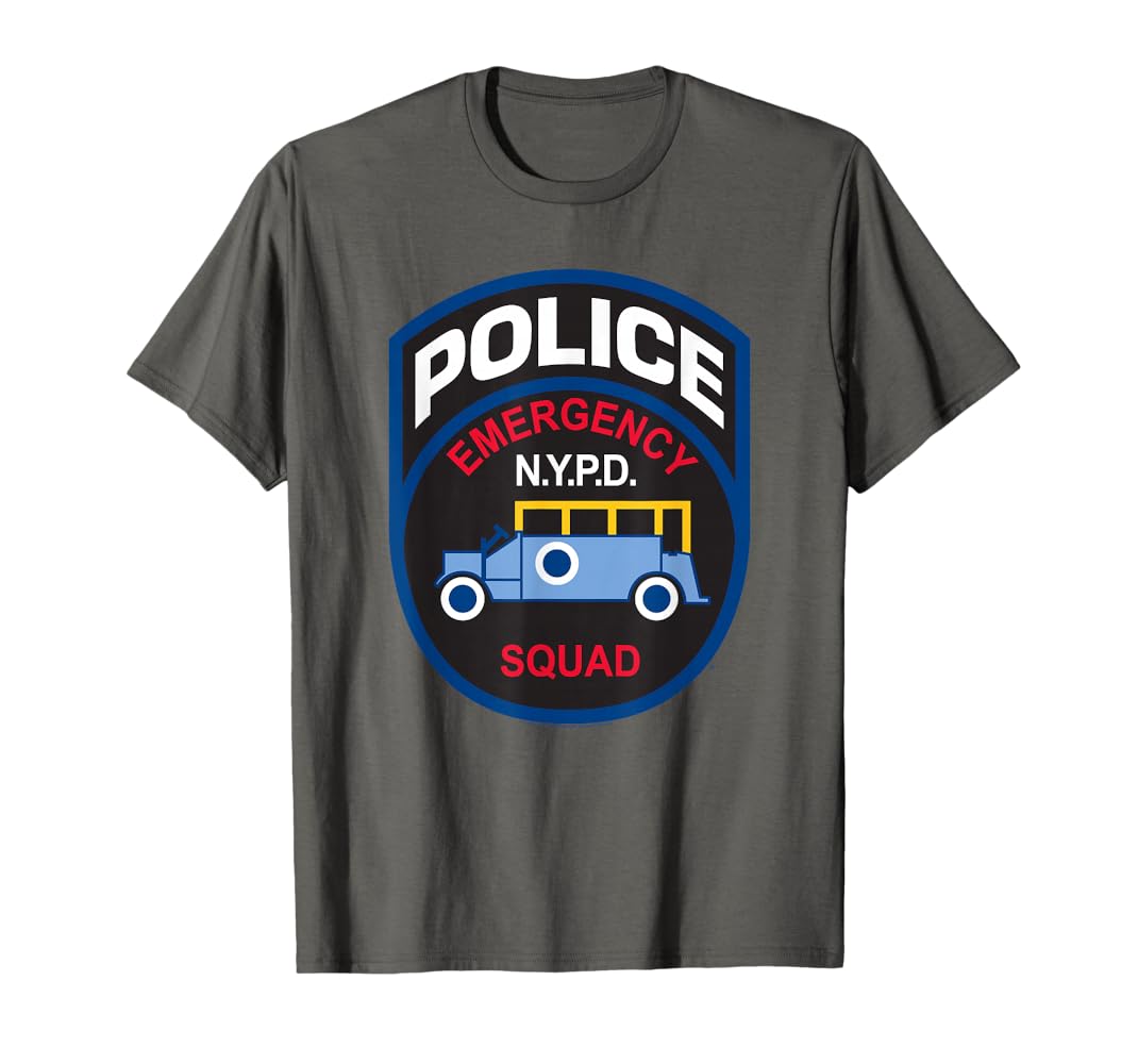Amazon.com: New York City NYPD Emergency Squad T-Shirt